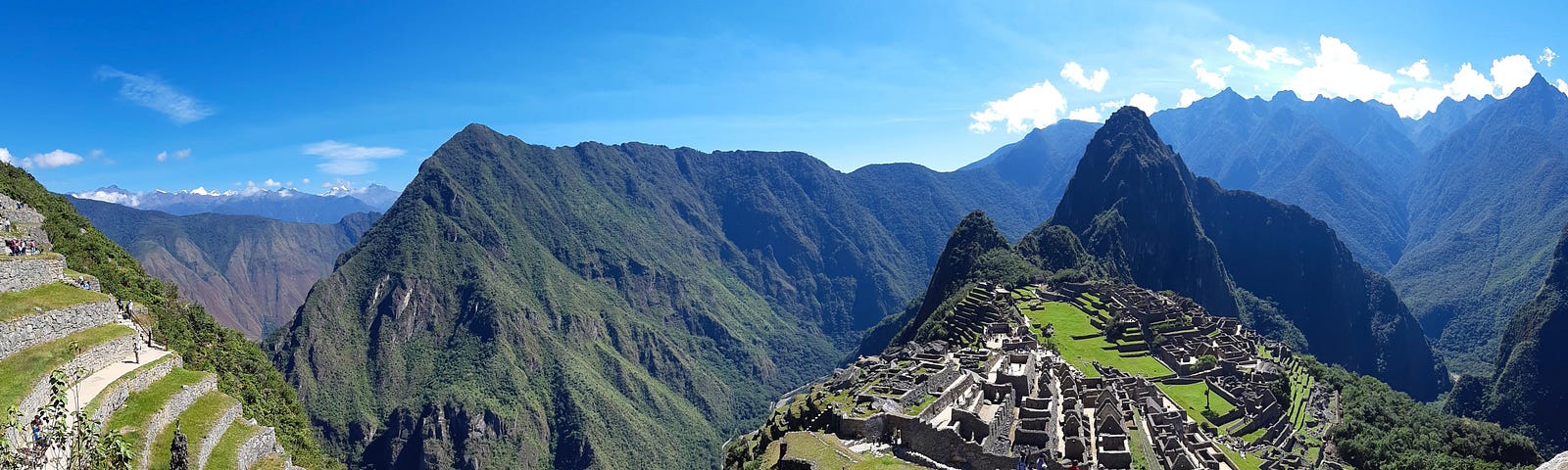 Foto panorâmica de Macchu Picchu, no Peru. Autor: Igor Mariano.