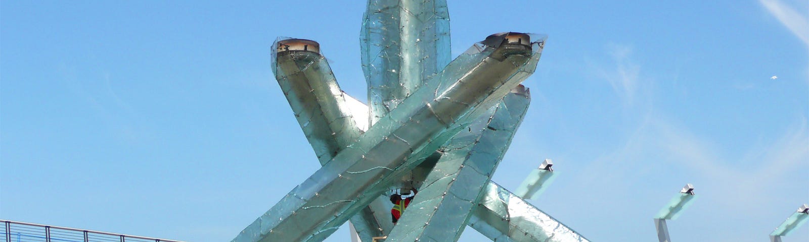 Site de la flamme olympique des jeux olympiques d’hiver de 2010