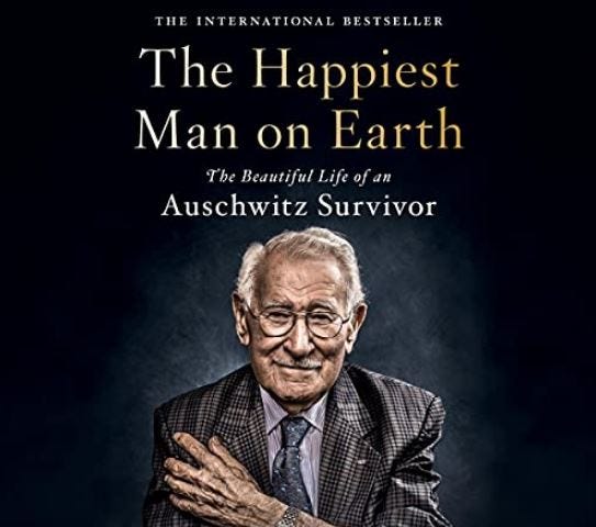 The happiest man on earth book’s cover page