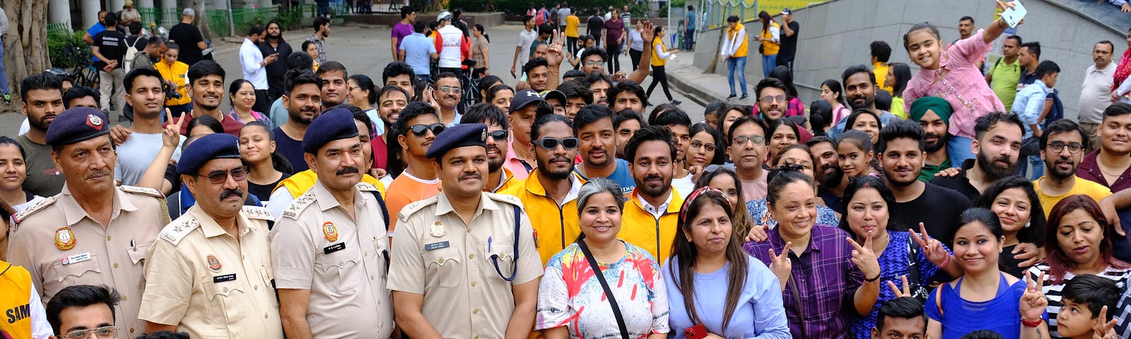 Raahgiri Day 2023. Raahgiri is a part of Sustainable Mobility Network that demands for clean, equitable, gender-sensitive and accessible transport is made visible through strong people-powered narratives that contribute to city-state and national level change and transition.