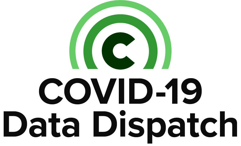 Logo for the COVID-19 Data Dispatch.