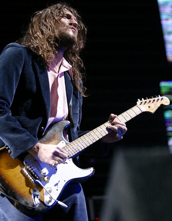 guitariste John Frusciante concert