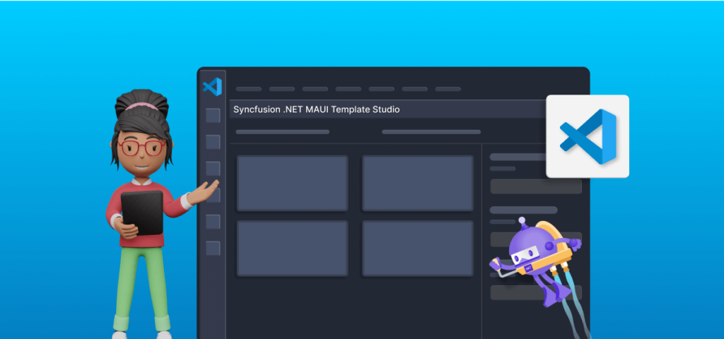 Introducing Syncfusion .NET MAUI Template Studio for Visual Studio Code