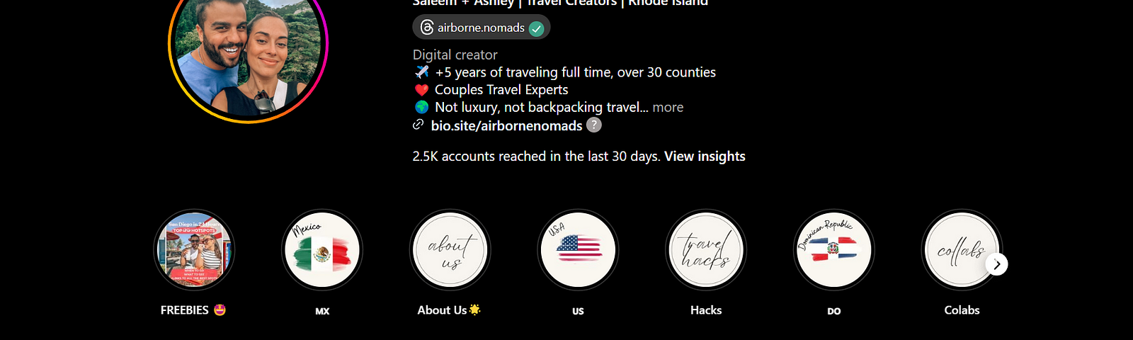 screenshot from the author