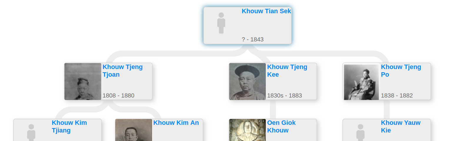  Indonesia  Family  trees  Medium