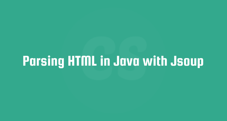 Parsing HTML in Java with Jsoup