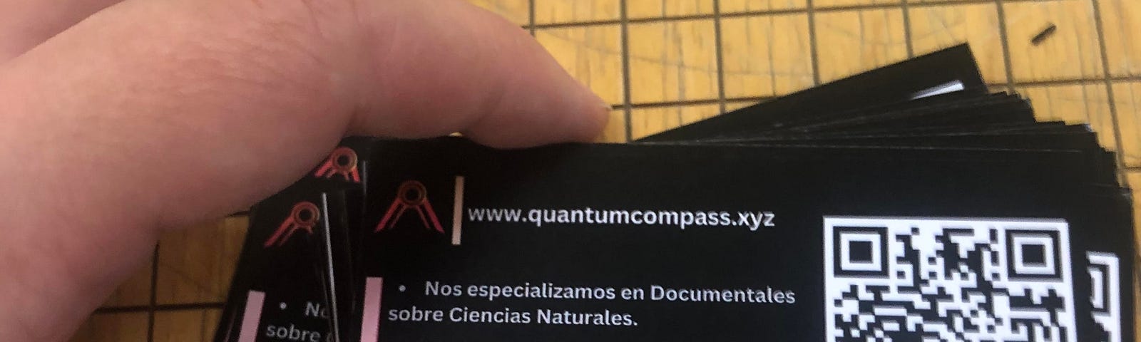 I’m promoting my encyclopedia on the streets of Mexico City: https://quantumcompass.xyz