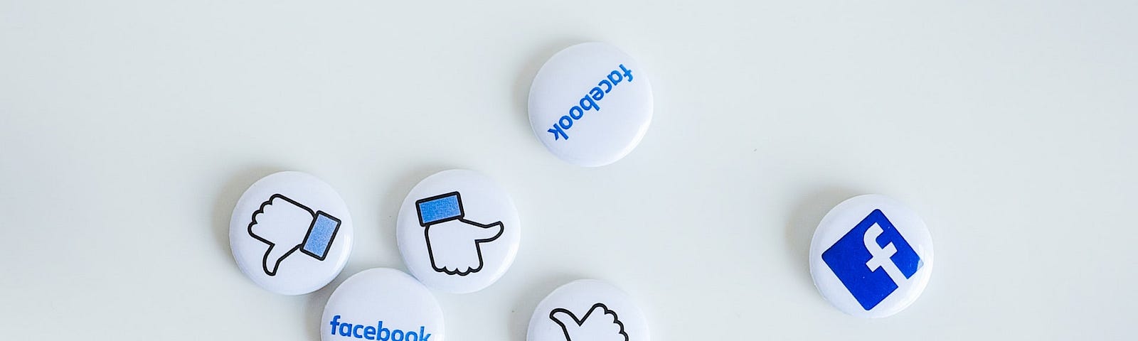 Facebook icon pins