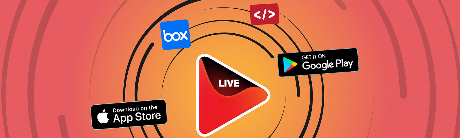 OneStream Live new version, embed player, box storage, frame.io, goole play, app store, onestream android app, ios, live stream