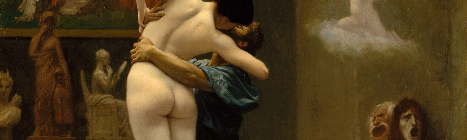 Pygmalion and Galatea by Jean-Leon Gerome (1890) source https://www.tumblr.com/the-evil-clergyman