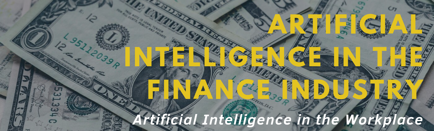 artificial imtelligence in the finance industry