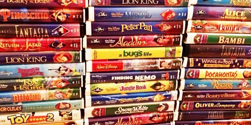 Disney Black Diamond and Masterpiece Collection VHS Lot (26 Total) RARE!!