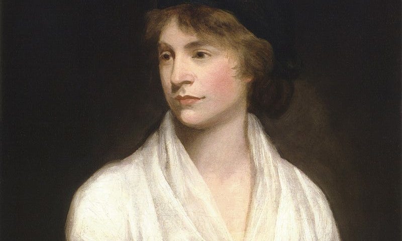 Painting of Mary Wollstonecraft by John Opie 1797