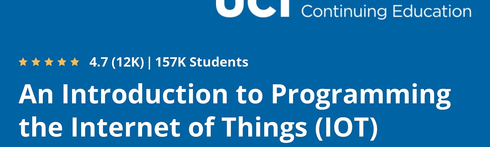Is Introduction To Programming the Internet of Things (IoT) Specialization on Coursera worth it?