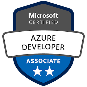 Azure developer associate certificate