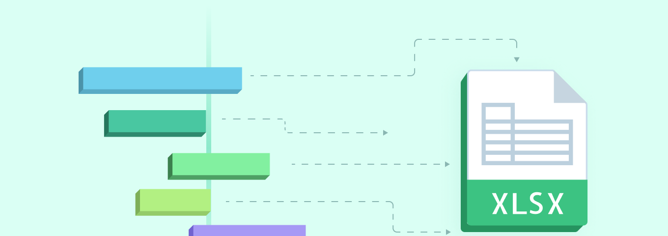 How to create a Gantt chart in Excel