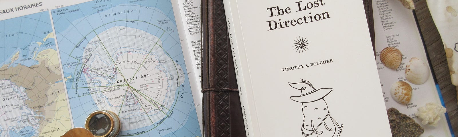 “The Lost Direction,” a travelogue set in a fantasy world, by Canadian author, Timothy S. Boucher (LostBooks.ca)