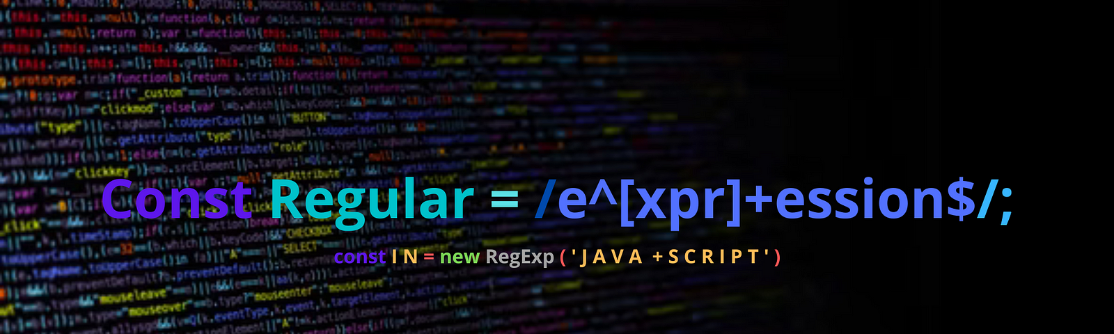 Regular expression image representation by Yasir Gaji