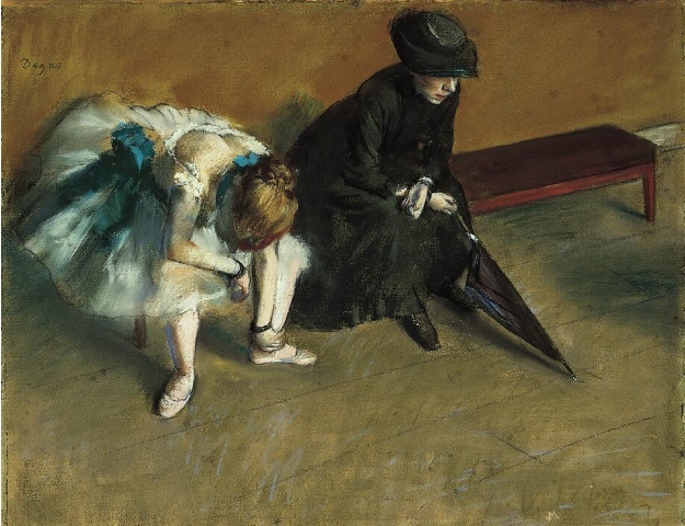 Edgar Degas, “Waiting”