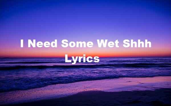 I Need Some Wet Shhh Lyrics I Need Some Wet Shhh Tiktok Song Lyrics By Lyrical World Medium