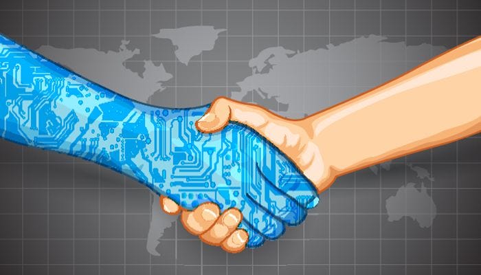FinTechs and Bank Partners shaking hands