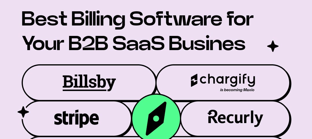 Image of six billing software logos