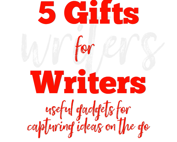 5 Fun Gifts for Writers. Useful gadgets that writers can use to…, by Kathy  Widenhouse, The Book Mechanic