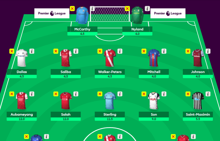 Fantasy Football Team