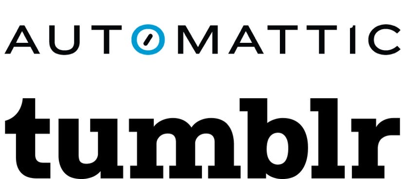 Automattic and Tumblr logos