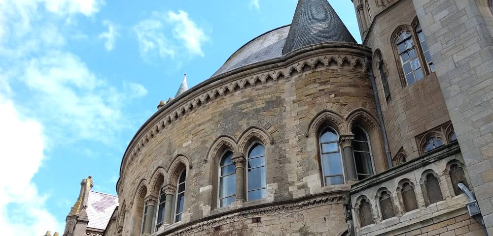 Old university exterior