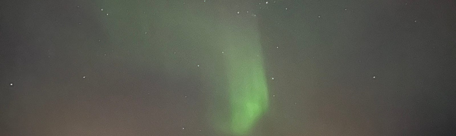 Picture of the northern lights.