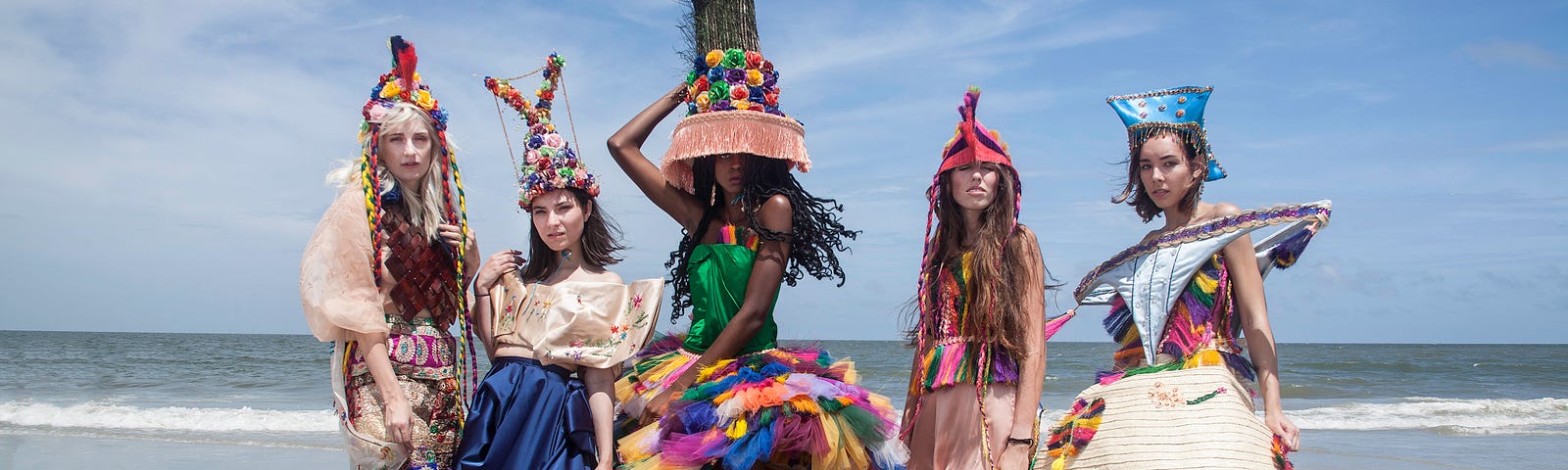 Recent SCAD fashion major’s portfolio modeled on the beach