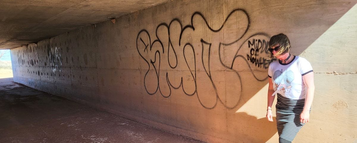 Graffiti That Says Runt