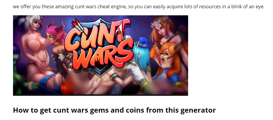 Cunt Wars Pictures