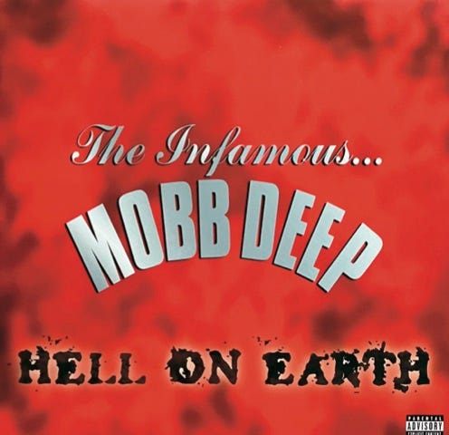 Photo of album cover for Mobb Deep’s Hell On Earth album