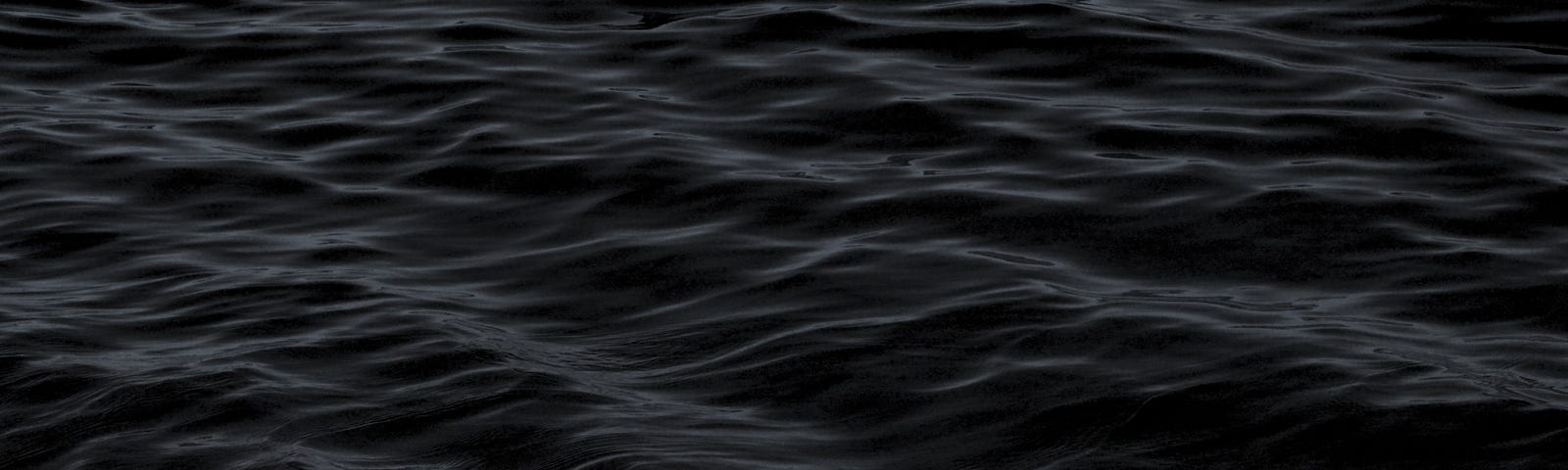 A large, dark body of water