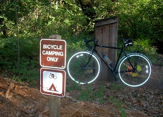 Bicycle camping only