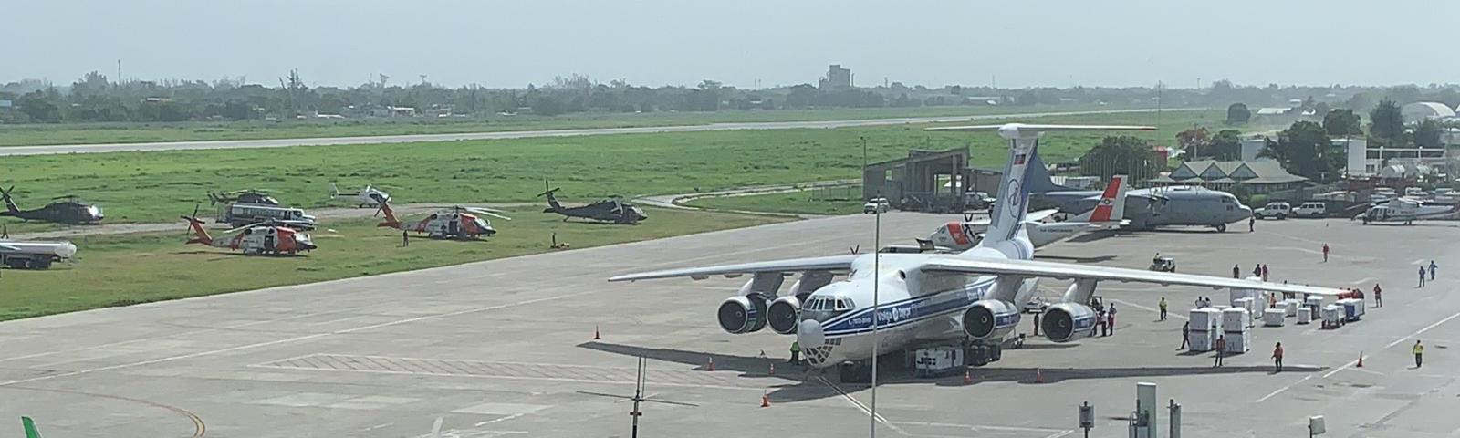 A view from Port-au-Prince-Toussaint Louverture International Airport and the great work of the Haiti Flight Operations Coordination Center