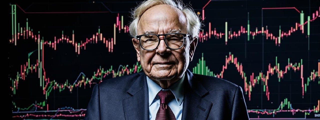 AI generated image of Warren Buffett