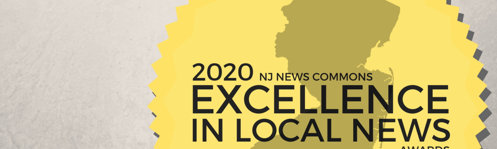 A featured imaged showing the 2020 Excellence in Local News Awards badge and logo.