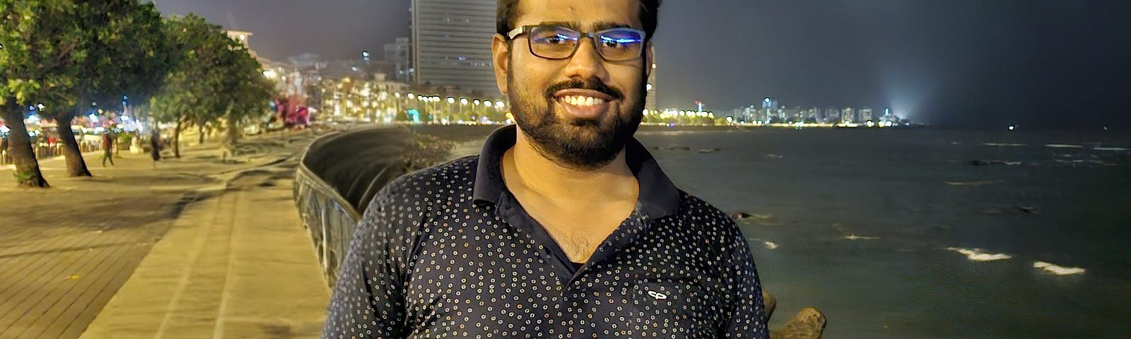 Photo of Vaibhav at Marine Drive