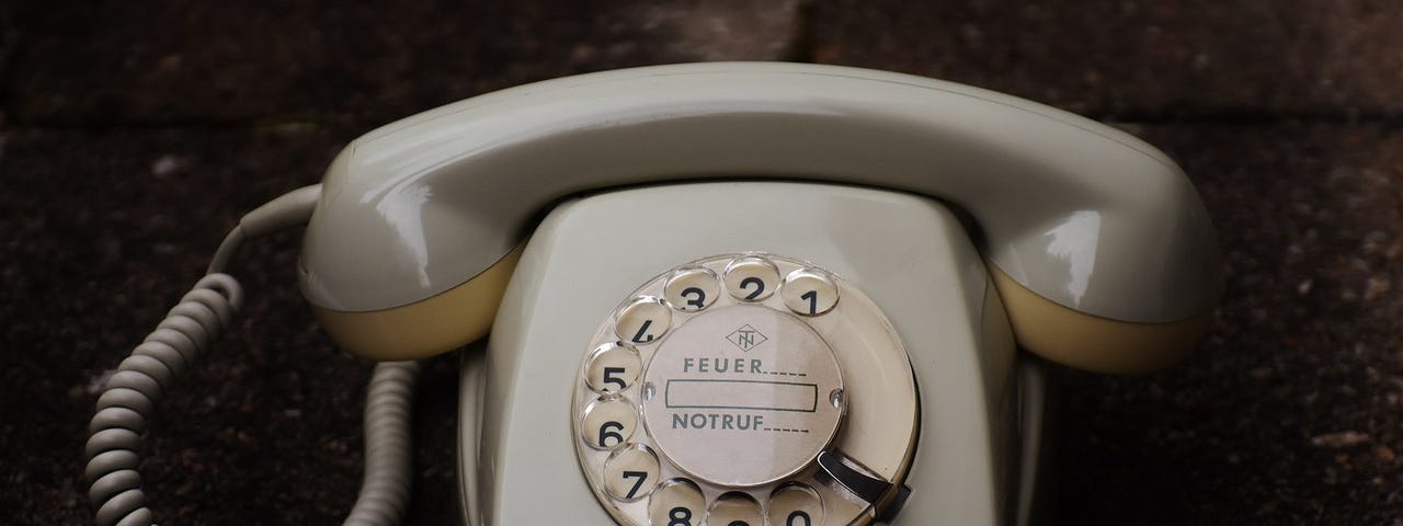 Very Old Telephone ☎