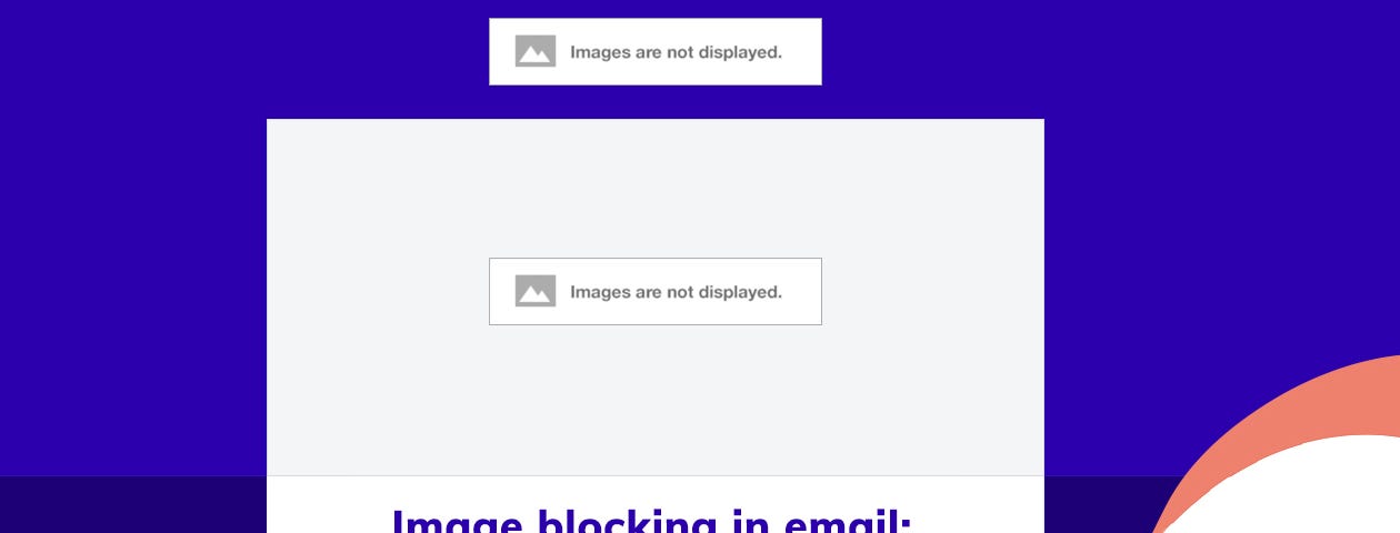 Image blocking in email: this is how it works