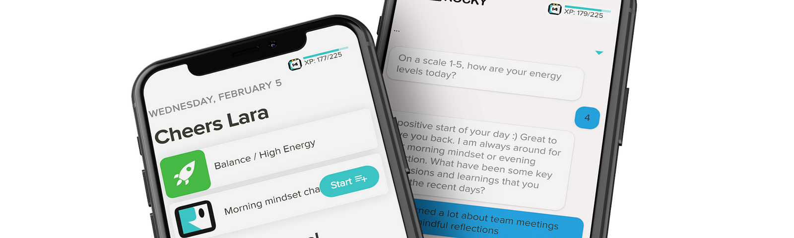 Rocky.ai a TC Top Pick for Disrupt 2020 Social Impact and Education the personal development and self improvement app