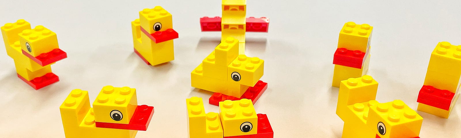 Lego ducks from activity