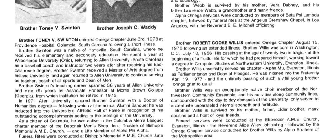 An obituary from Sphinx magazine for Judge Joseph C. Waddy, who presided over the landmark Mills lawsuit.
