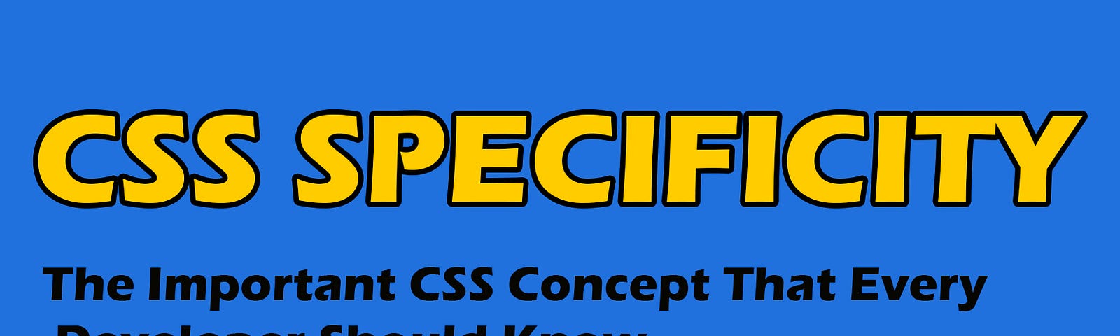 CSS Specificity by Mehdi Aoussiad.