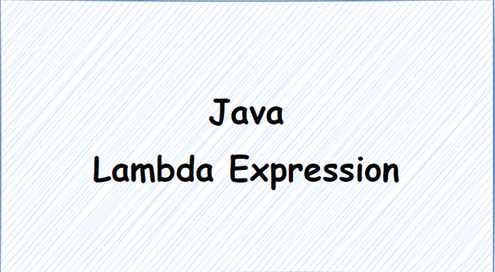 Lambda Expression