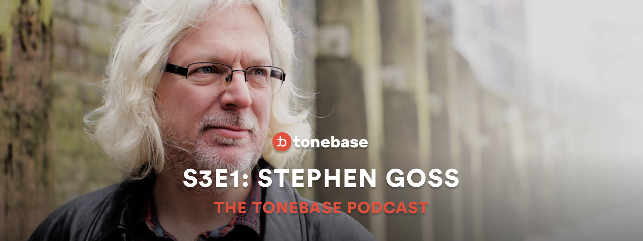 Classical guitar composer Stephen Goss on the tonebase podcast