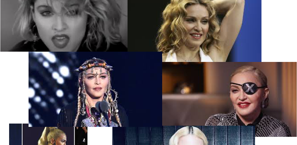 Images of Madonna through the years